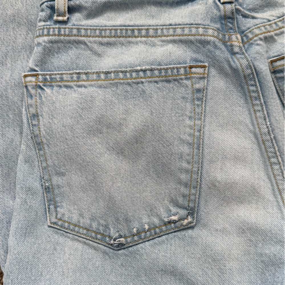 Imogene + Willie Ada Light Wash High Rise Straight Leg Jeans sz 24 - Picture 12 of 15